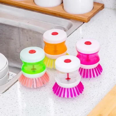 Kitchen Cleaning Dish Brush Scrubber (1 Pc)